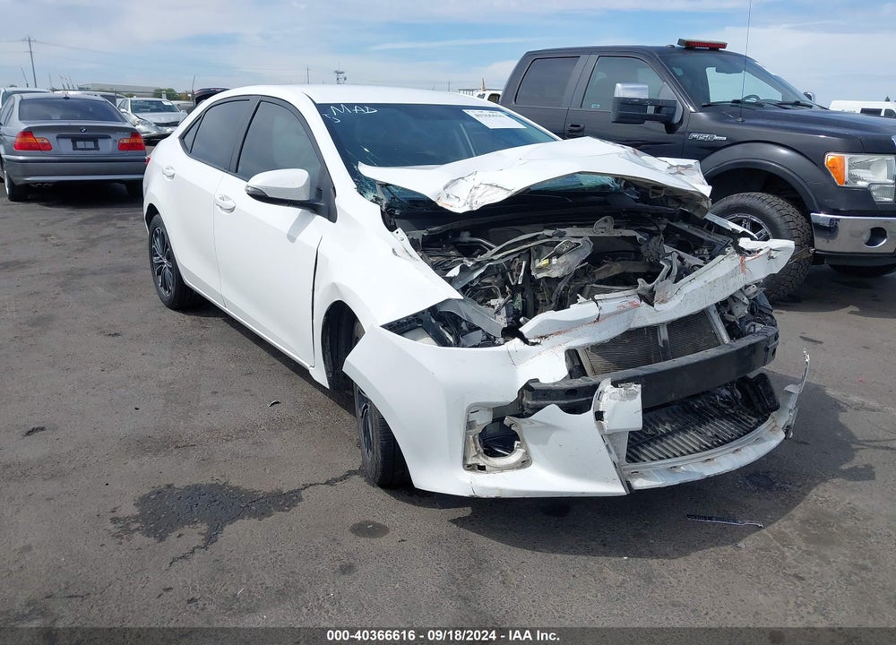 2016 TOYOTA COROLLA S PLUS VIN: 5YFBURHE8GP557630