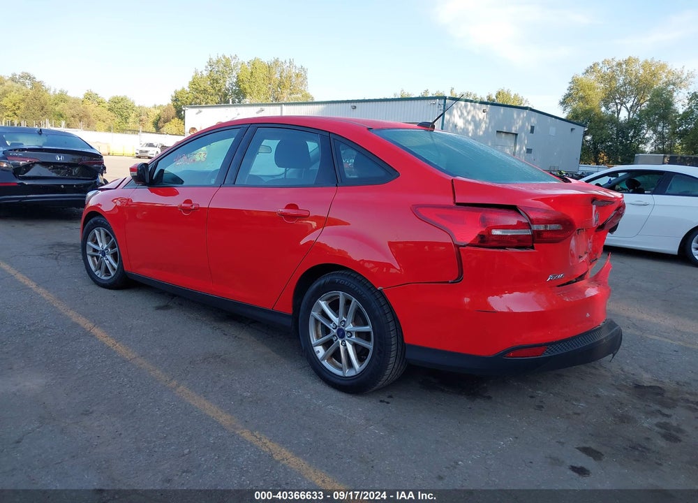 2016 FORD FOCUS SE VIN: 1FADP3F27GL336413