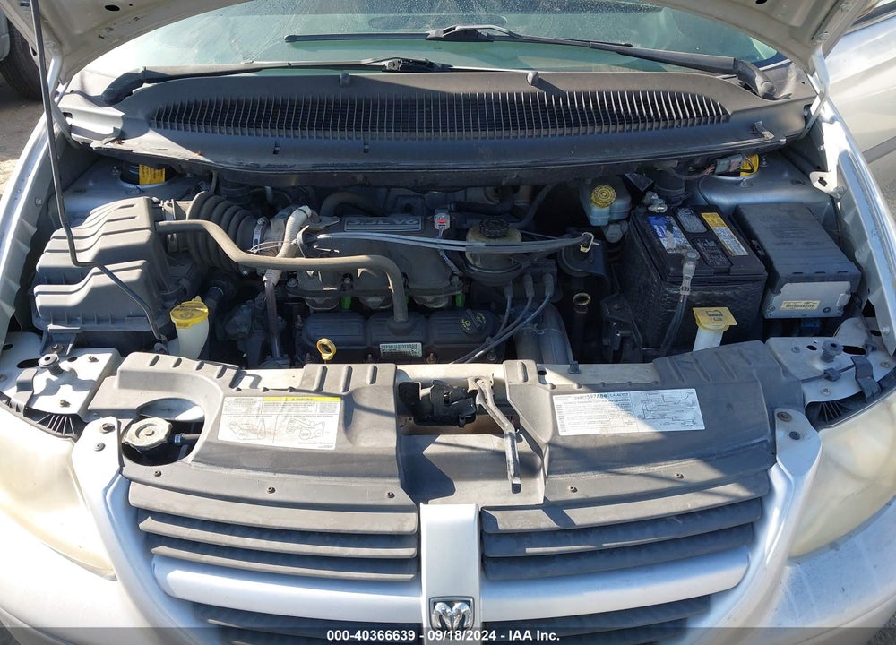 2007 DODGE GRAND CARAVAN SE VIN: 1D4GP24E07B172414