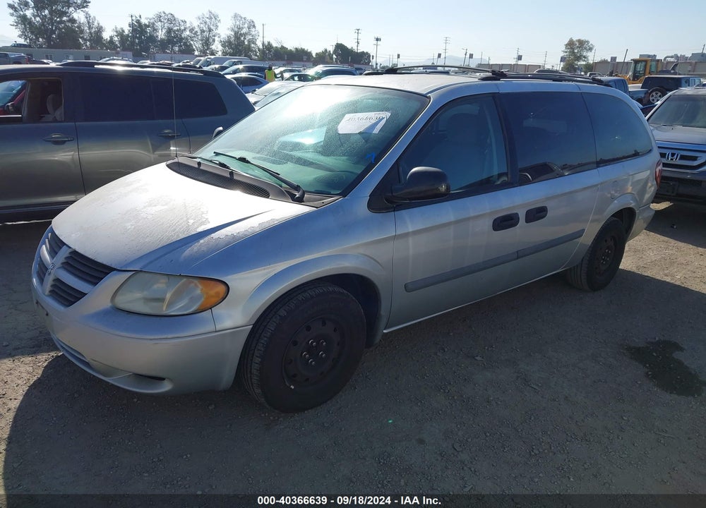 2007 DODGE GRAND CARAVAN SE VIN: 1D4GP24E07B172414