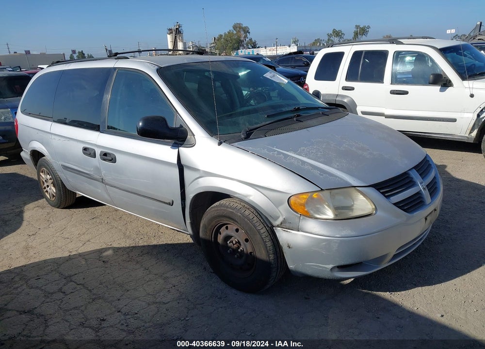 2007 DODGE GRAND CARAVAN SE VIN: 1D4GP24E07B172414