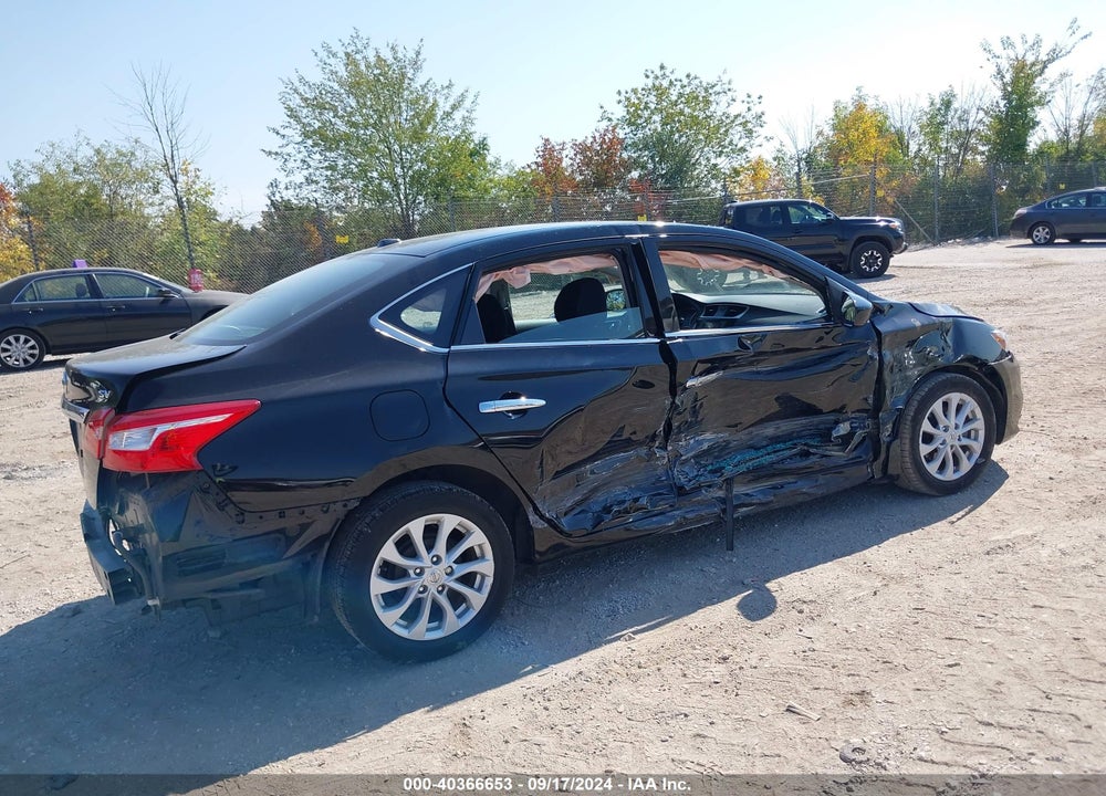 2018 NISSAN SENTRA SV VIN: 3N1AB7AP5JY301909