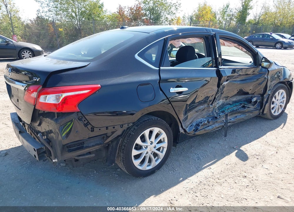 2018 NISSAN SENTRA SV VIN: 3N1AB7AP5JY301909