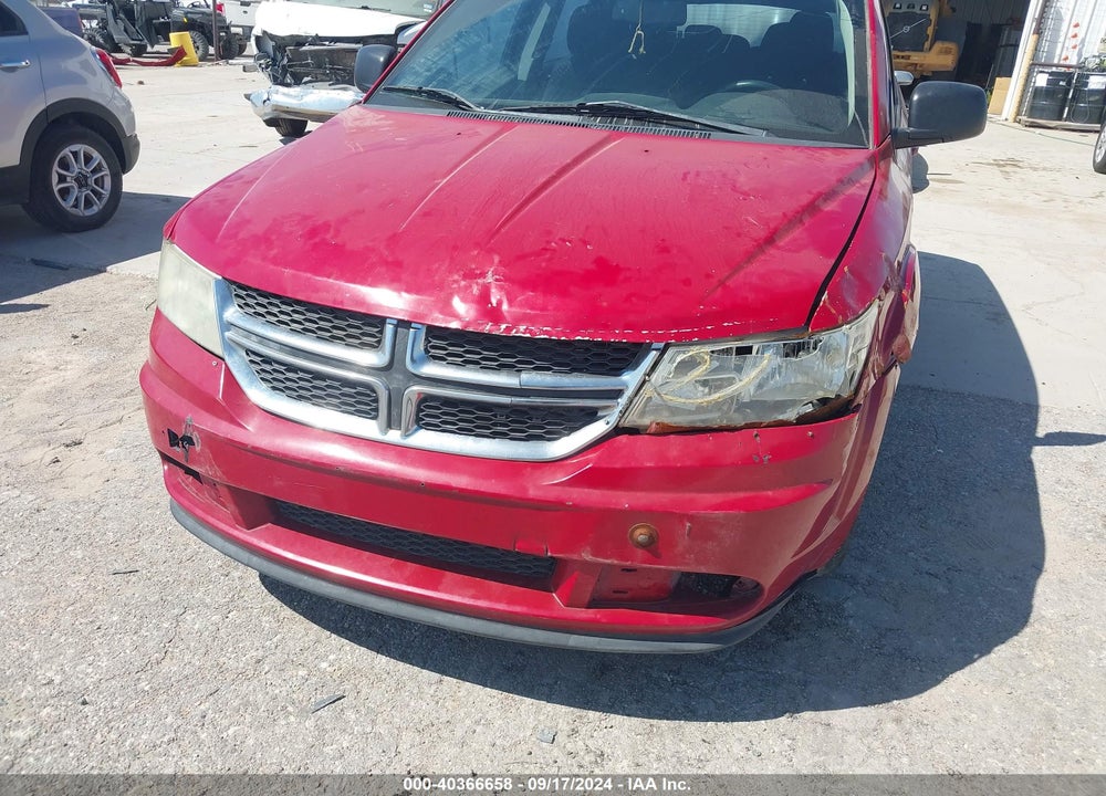 2012 DODGE JOURNEY SE/AVP VIN: 3C4PDCAB6CT306910