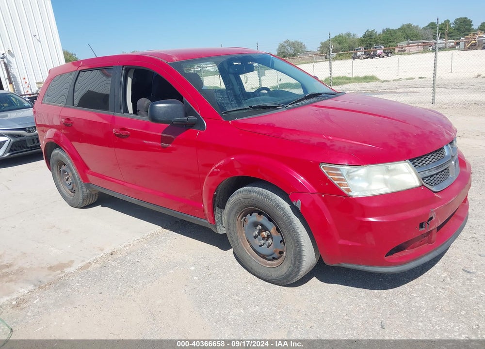2012 DODGE JOURNEY SE/AVP VIN: 3C4PDCAB6CT306910