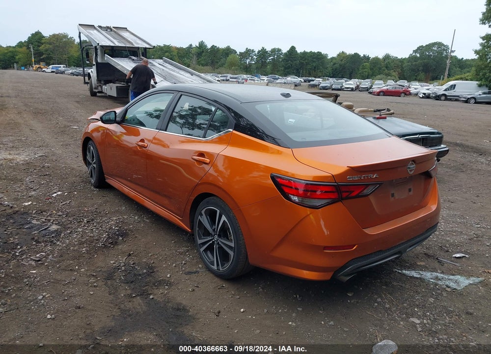 2022 NISSAN SENTRA VIN: 3N1AB8DV5NY303424