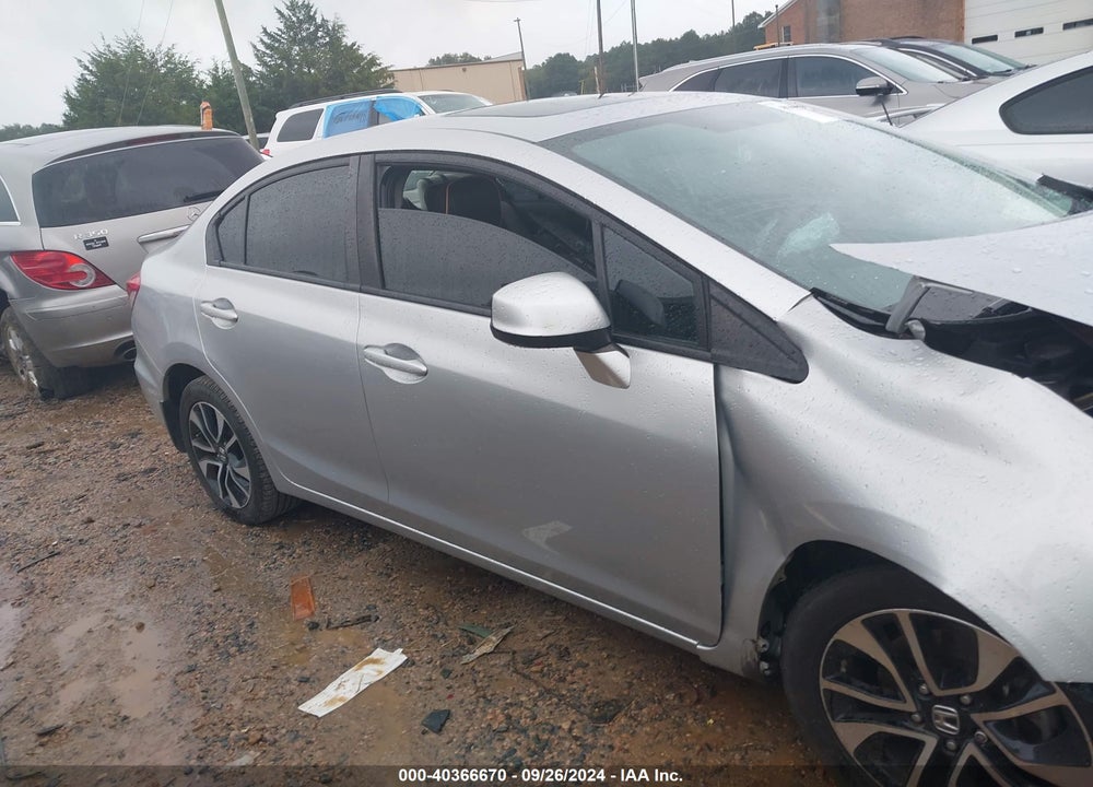 2013 HONDA CIVIC EX VIN: 19XFB2F80DE093631