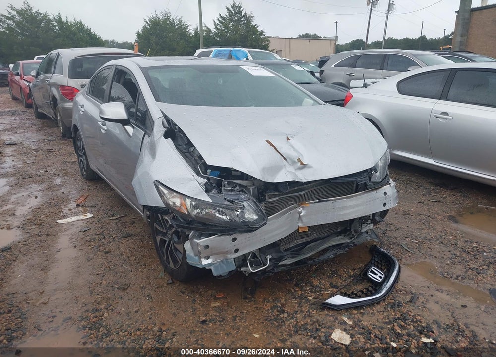 2013 HONDA CIVIC EX VIN: 19XFB2F80DE093631