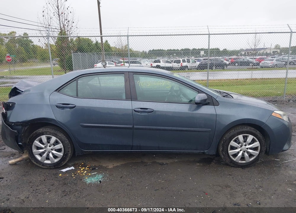 2015 TOYOTA COROLLA LE VIN: 2T1BURHE5FC240886