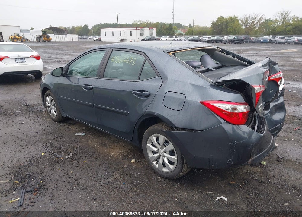 2015 TOYOTA COROLLA LE VIN: 2T1BURHE5FC240886