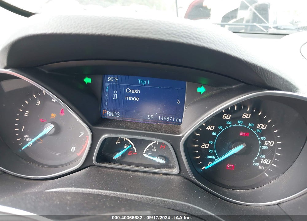 2014 FORD ESCAPE S VIN: 1FMCU0F78EUB55526