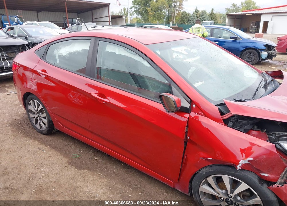 2017 HYUNDAI ACCENT VALUE EDITION VIN: KMHCT4AE6HU356278