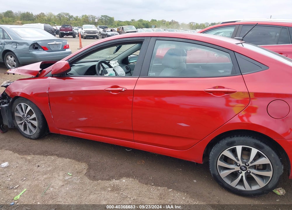 2017 HYUNDAI ACCENT VALUE EDITION VIN: KMHCT4AE6HU356278