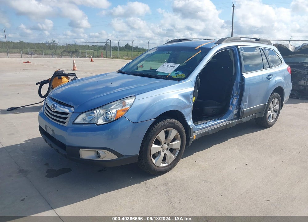 2011 SUBARU OUTBACK 2.5I PREMIUM VIN: 4S4BRBCC5B3337762