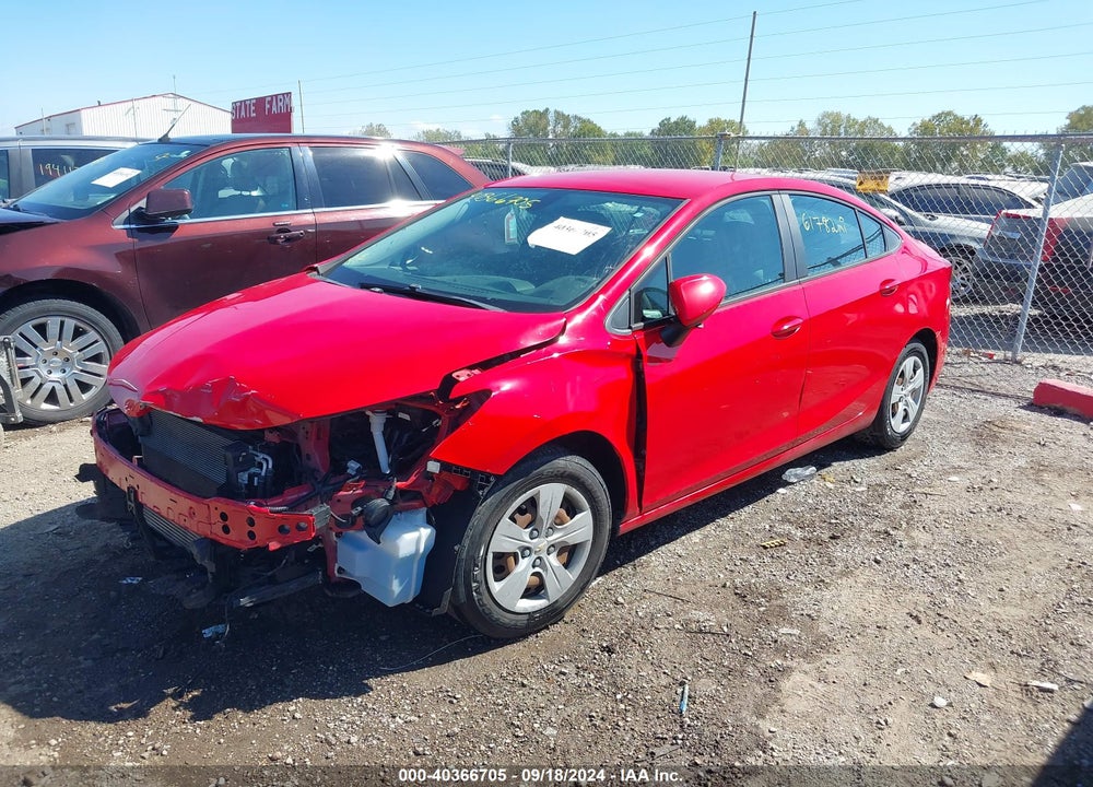 2017 CHEVROLET CRUZE LS AUTO VIN: 3G1BC5SM8HS521333