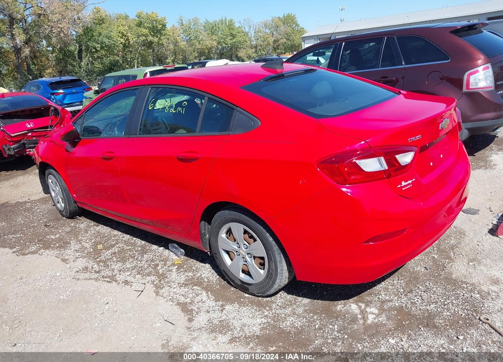 2017 CHEVROLET CRUZE LS AUTO VIN: 3G1BC5SM8HS521333