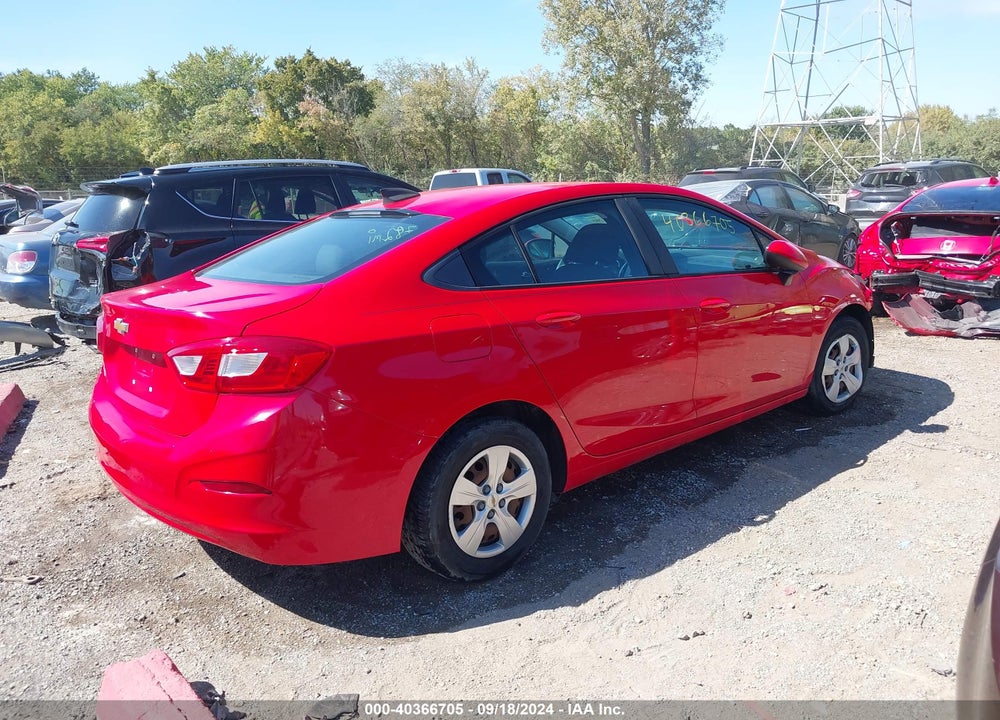 2017 CHEVROLET CRUZE LS AUTO VIN: 3G1BC5SM8HS521333