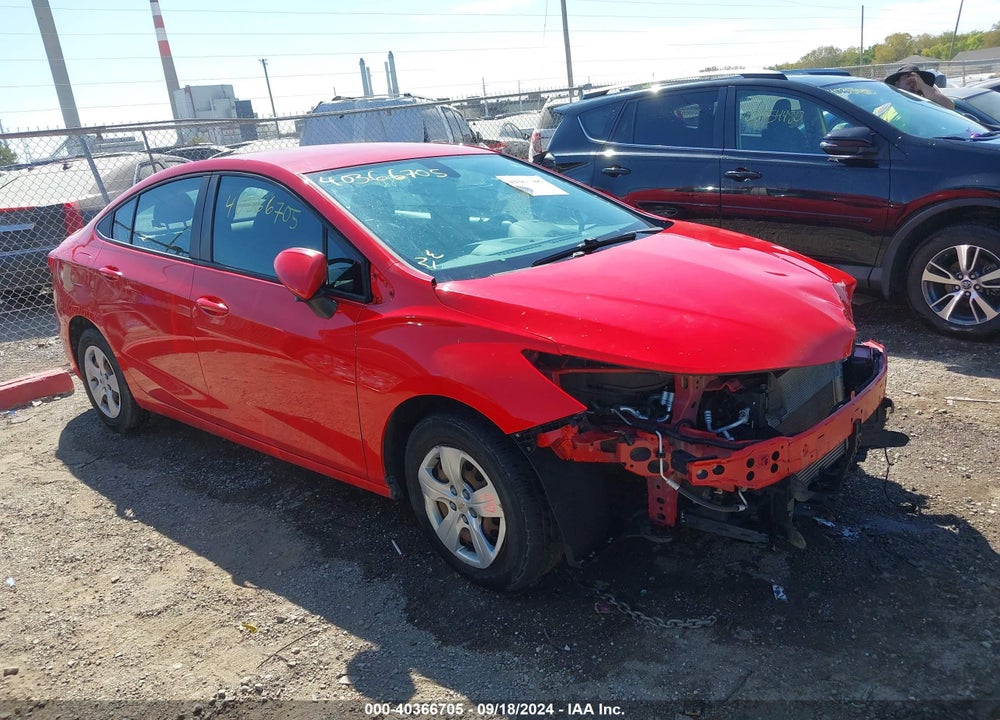 2017 CHEVROLET CRUZE LS AUTO VIN: 3G1BC5SM8HS521333