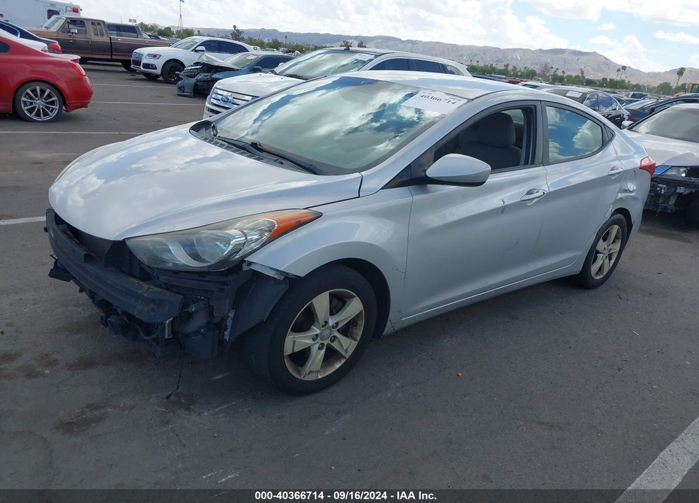 2012 HYUNDAI ELANTRA GLS VIN: 5NPDH4AE4CH074279
