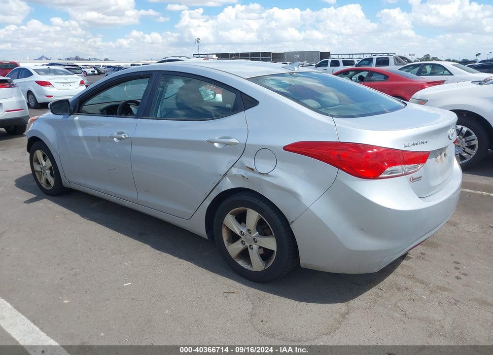 2012 HYUNDAI ELANTRA GLS VIN: 5NPDH4AE4CH074279