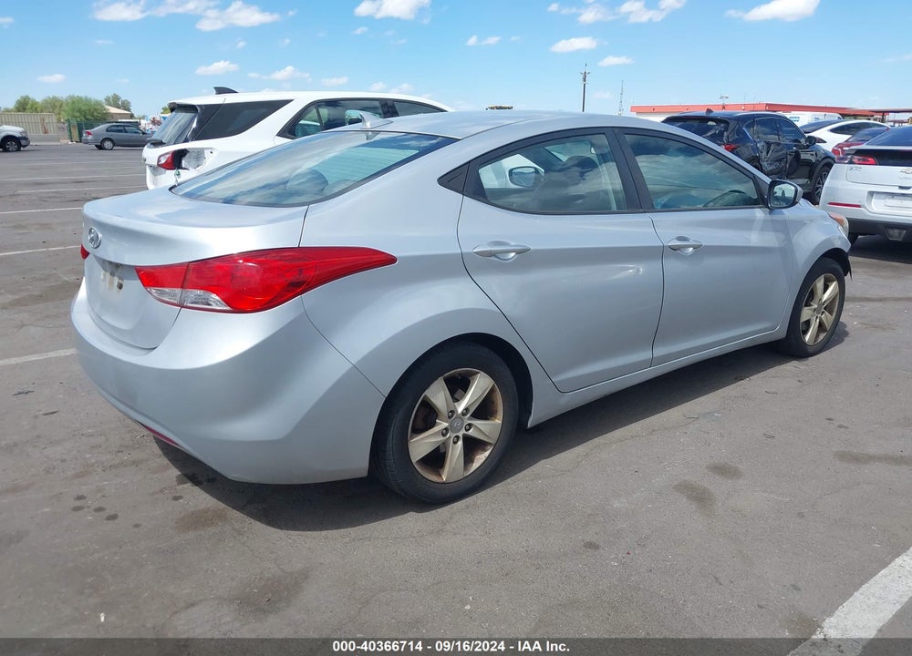 2012 HYUNDAI ELANTRA GLS VIN: 5NPDH4AE4CH074279