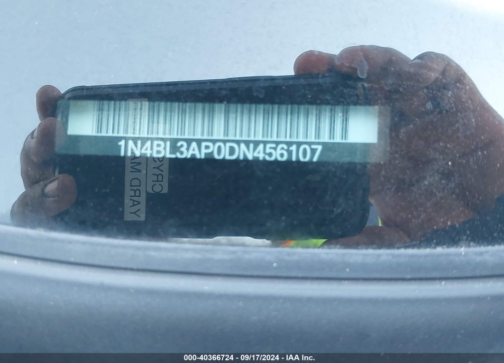 2013 NISSAN ALTIMA 3.5 S VIN: 1N4BL3AP0DN456107
