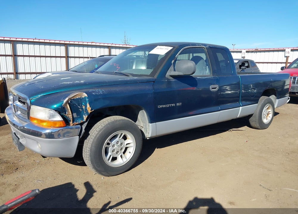 1998 DODGE DAKOTA SLT/SPORT VIN: 1B7GL22X0WS606858