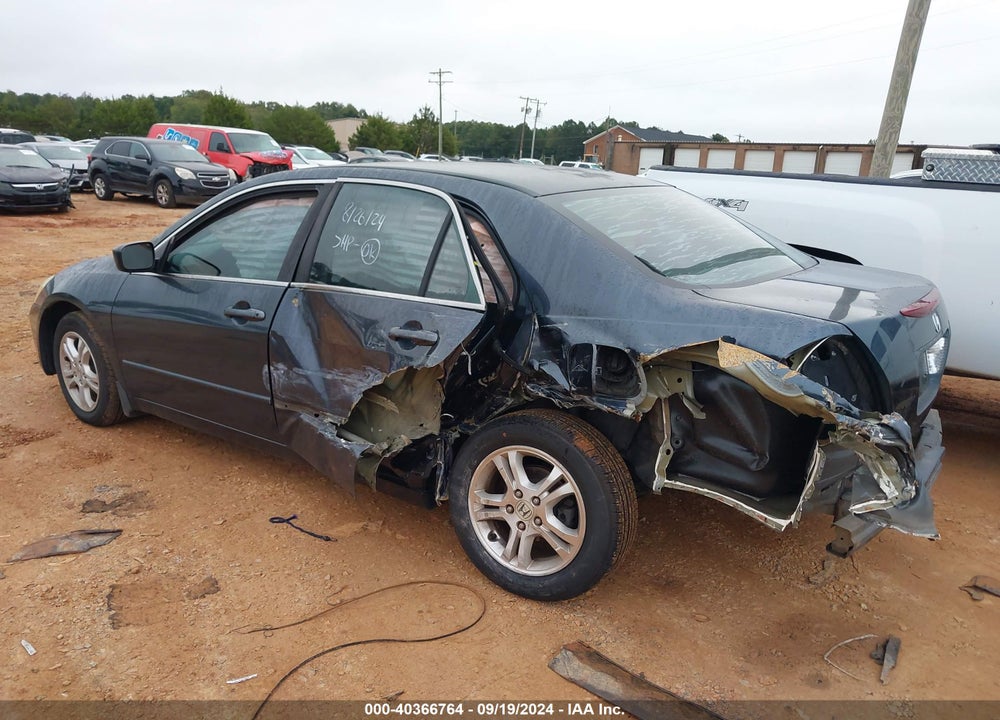 2007 HONDA ACCORD 2.4 SE VIN: 1HGCM56327A228751
