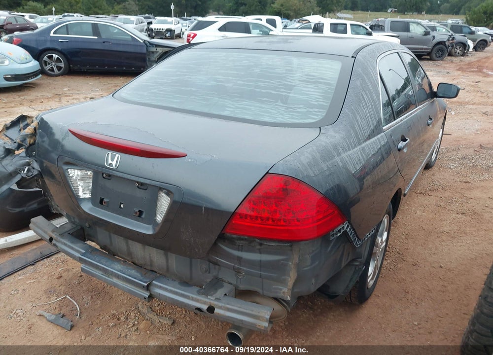 2007 HONDA ACCORD 2.4 SE VIN: 1HGCM56327A228751