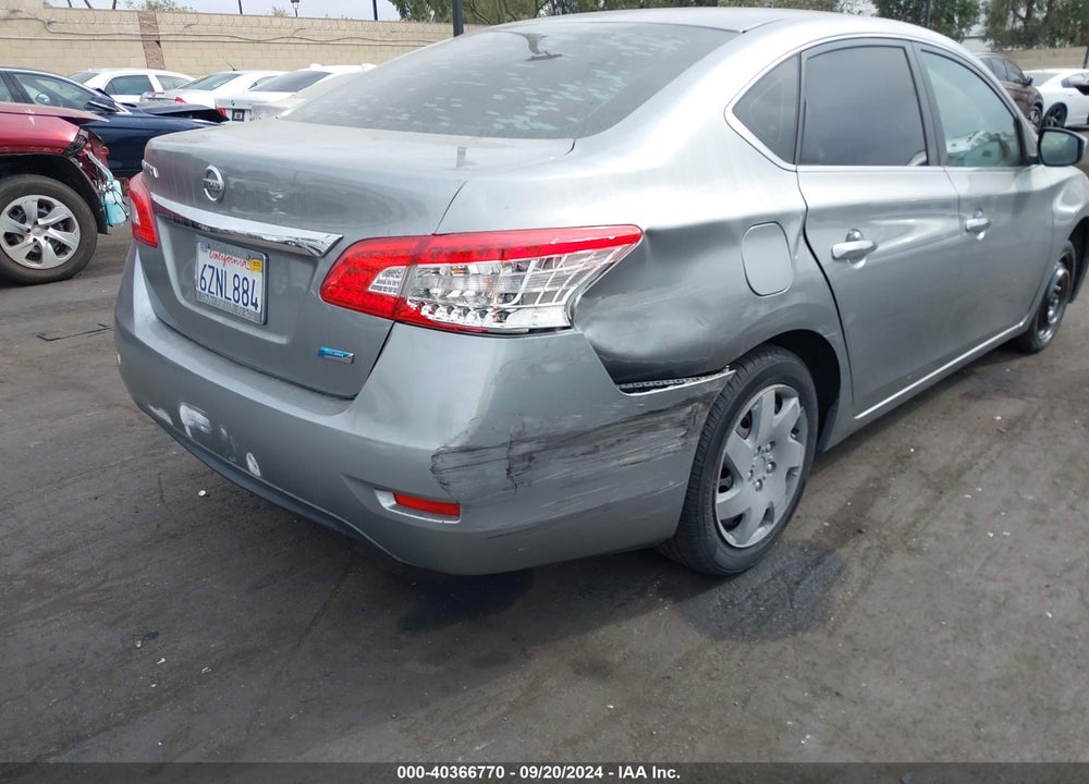 2013 NISSAN SENTRA S VIN: 3N1AB7APXDL665714