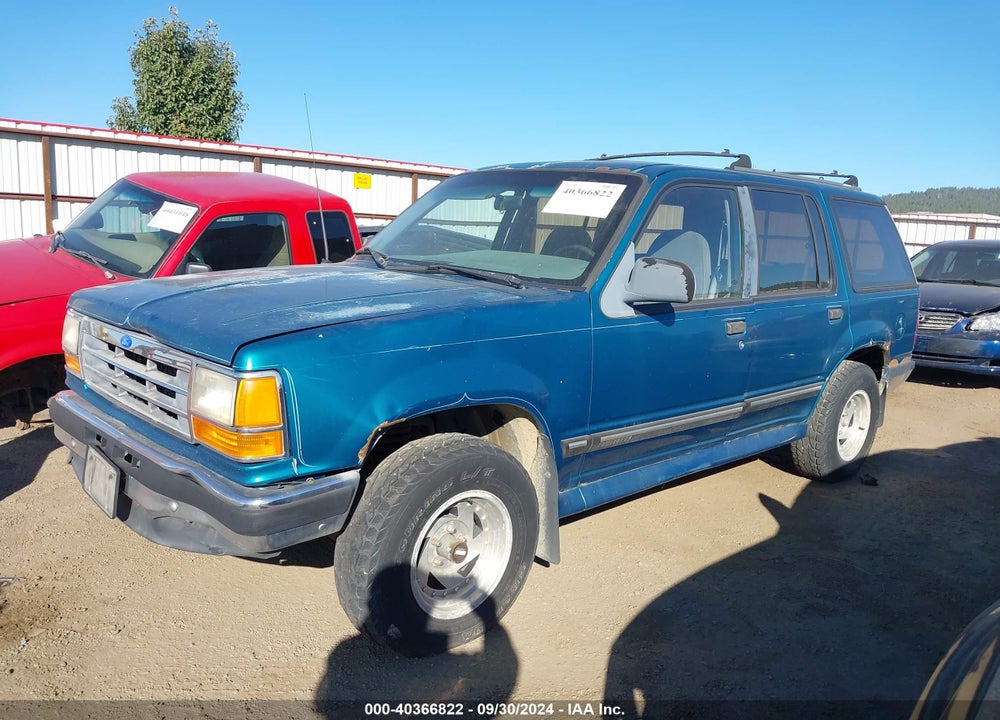 1993 FORD EXPLORER VIN: 1FMDU34X2PUD51862