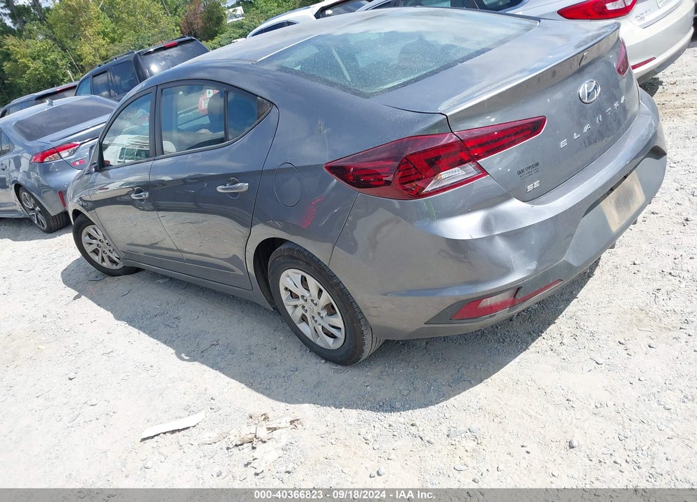 2019 HYUNDAI ELANTRA SE VIN: 5NPD74LF6KH494441
