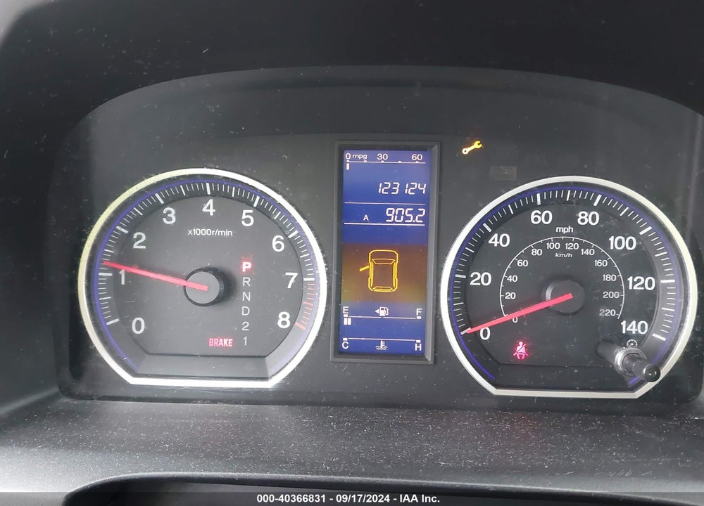 2010 HONDA CR-V LX VIN: 5J6RE3H39AL021819