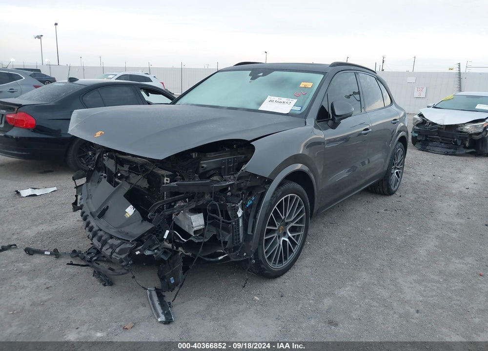 2022 PORSCHE CAYENNE PLATINUM EDITION VIN: WP1AA2AY9NDA01924