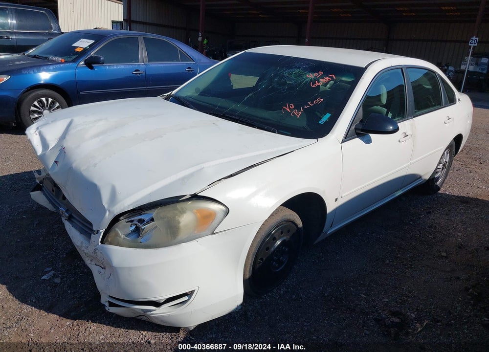 2007 CHEVROLET IMPALA LT VIN: 2G1WT55N779358143
