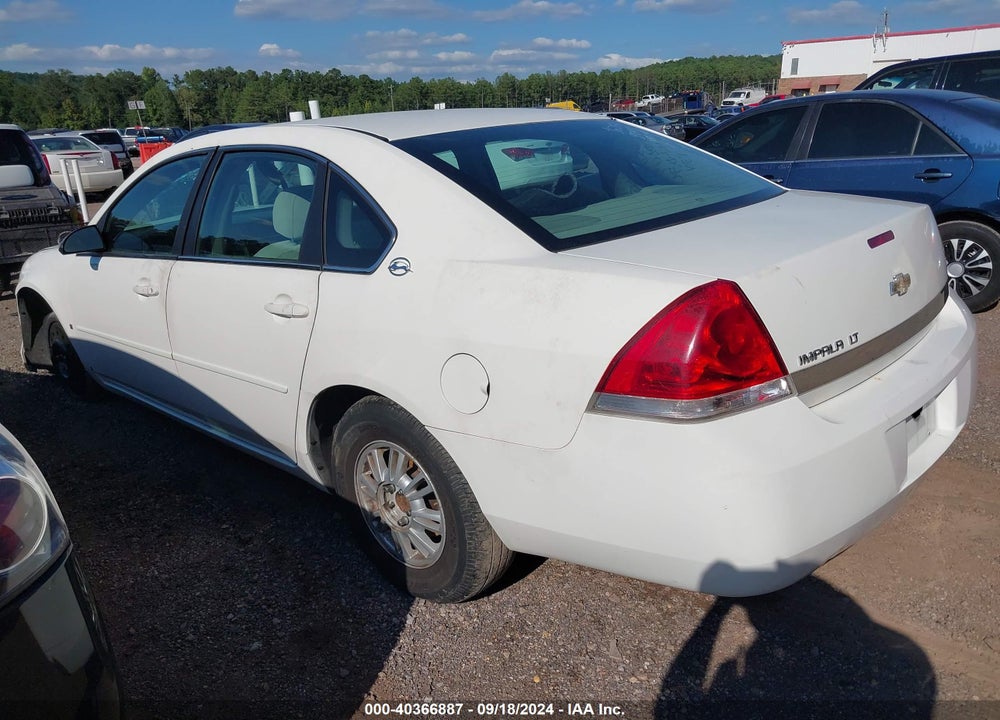 2007 CHEVROLET IMPALA LT VIN: 2G1WT55N779358143