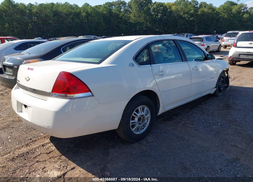 2007 CHEVROLET IMPALA LT VIN: 2G1WT55N779358143