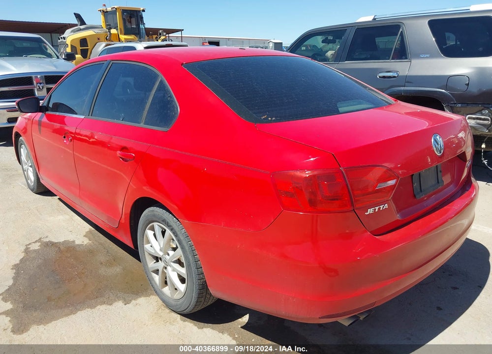 2012 VOLKSWAGEN JETTA 2.5L SE VIN: 3VWDX7AJ6CM068203