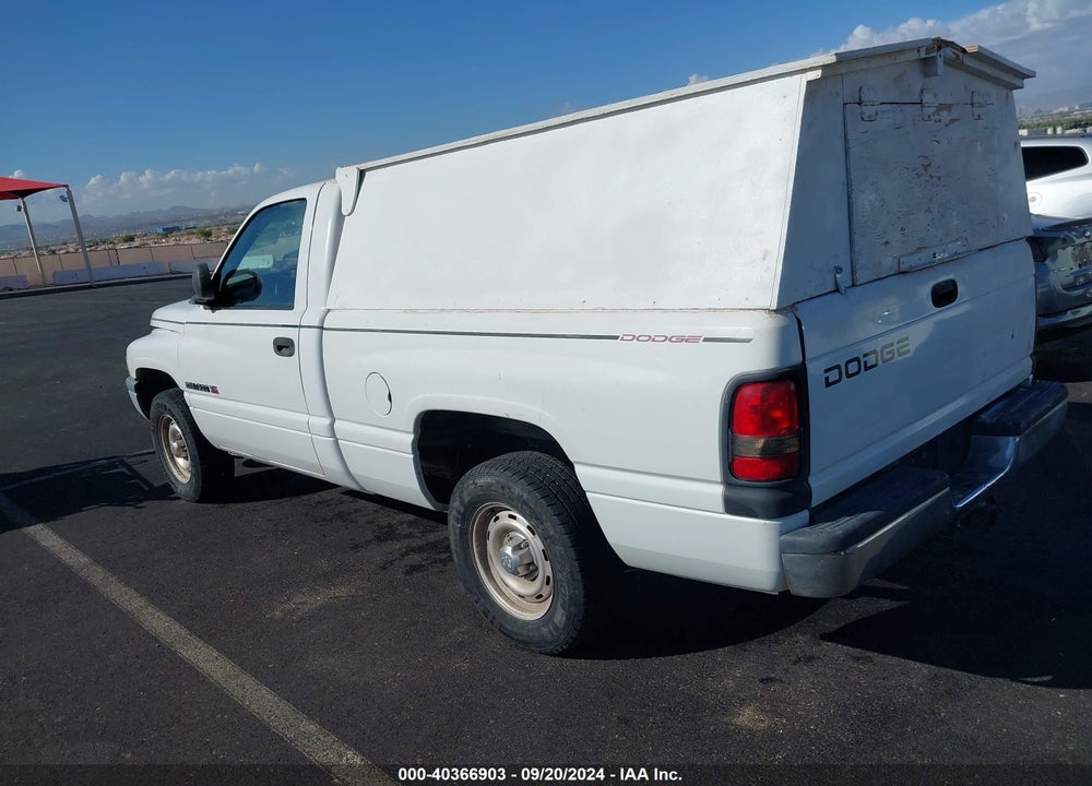 2000 DODGE RAM 1500 ST/WS VIN: 1B7HC16X3YS622094