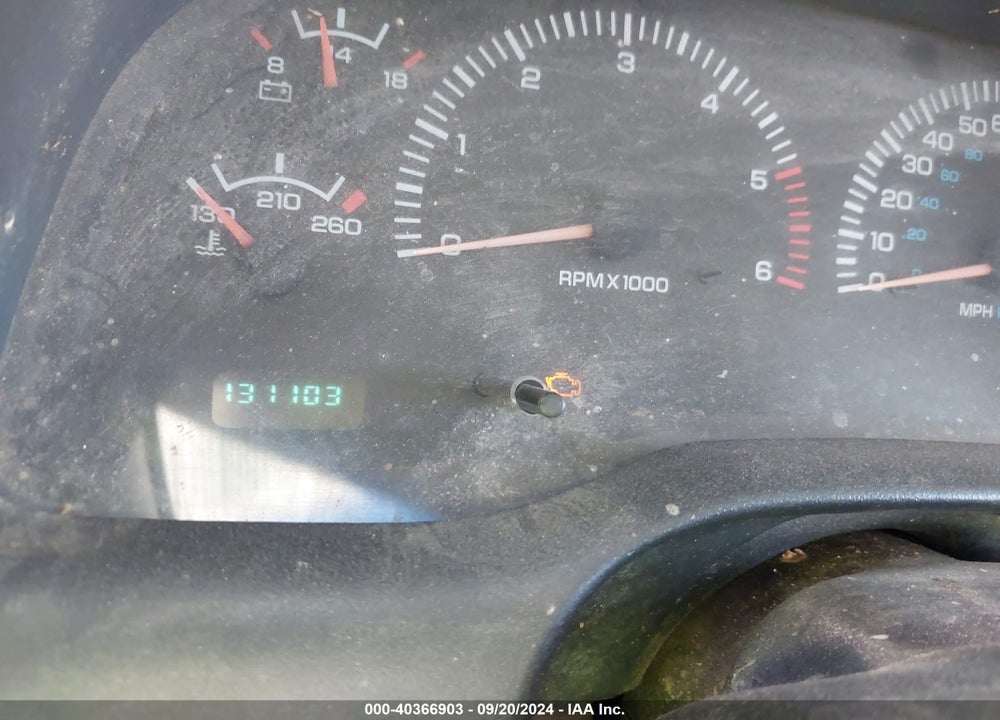2000 DODGE RAM 1500 ST/WS VIN: 1B7HC16X3YS622094