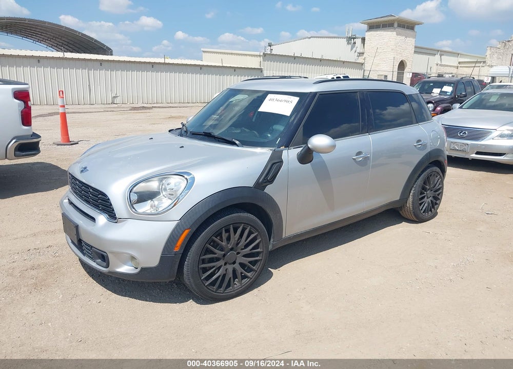 2012 MINI COOPER COUNTRYMAN S VIN: WMWZC3C58CWL83823
