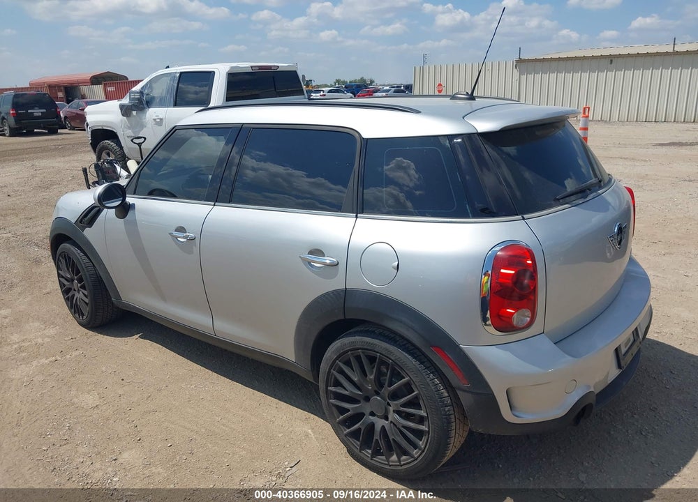 2012 MINI COOPER COUNTRYMAN S VIN: WMWZC3C58CWL83823