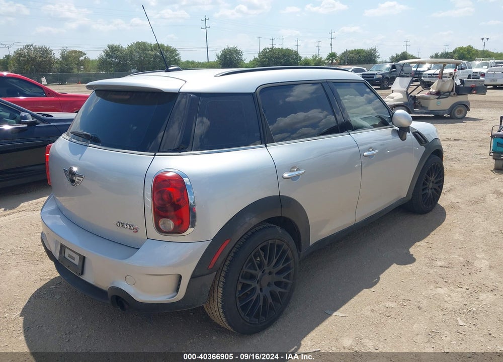 2012 MINI COOPER COUNTRYMAN S VIN: WMWZC3C58CWL83823