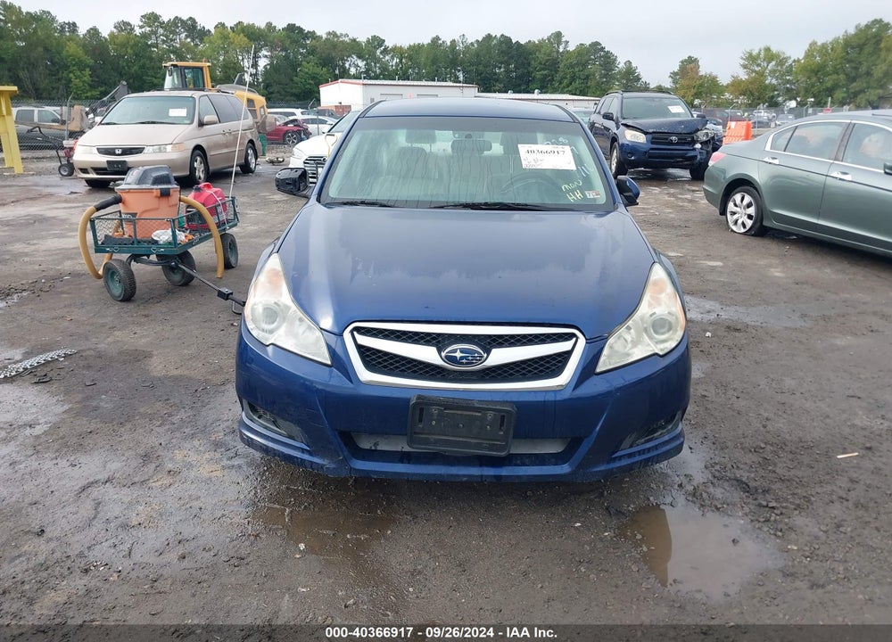 2011 SUBARU LEGACY 2.5I PREMIUM VIN: 4S3BMBC66B3228417