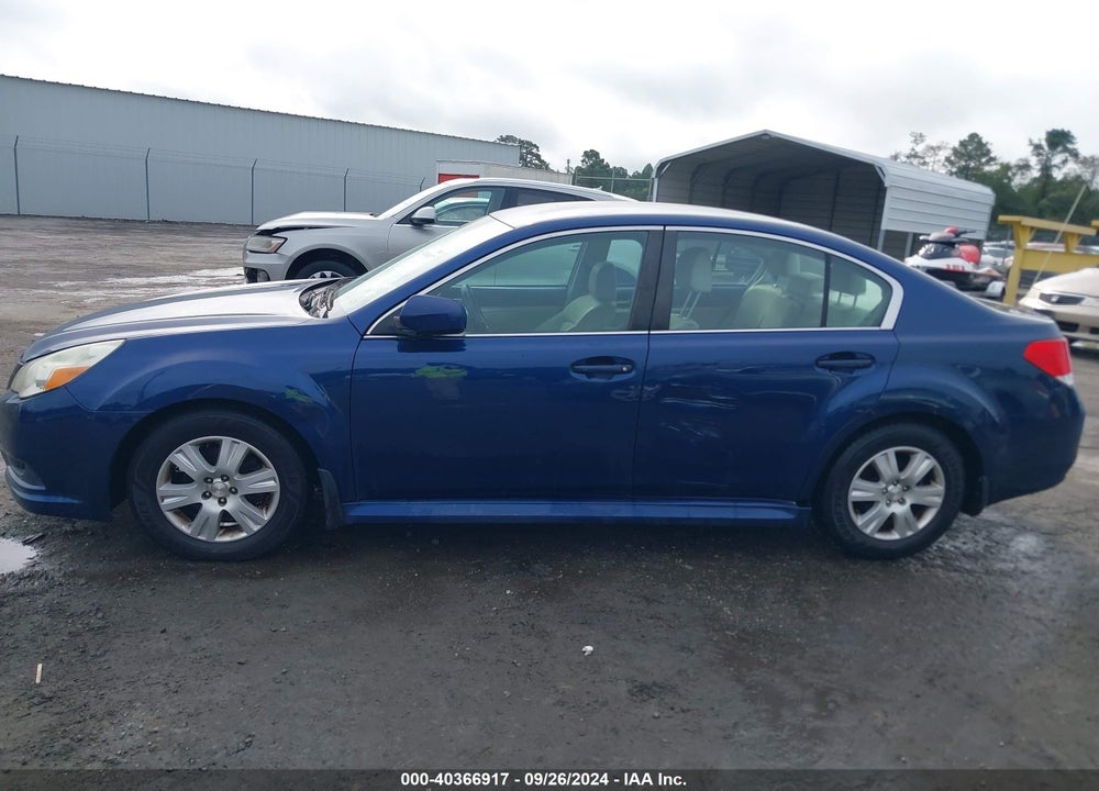 2011 SUBARU LEGACY 2.5I PREMIUM VIN: 4S3BMBC66B3228417