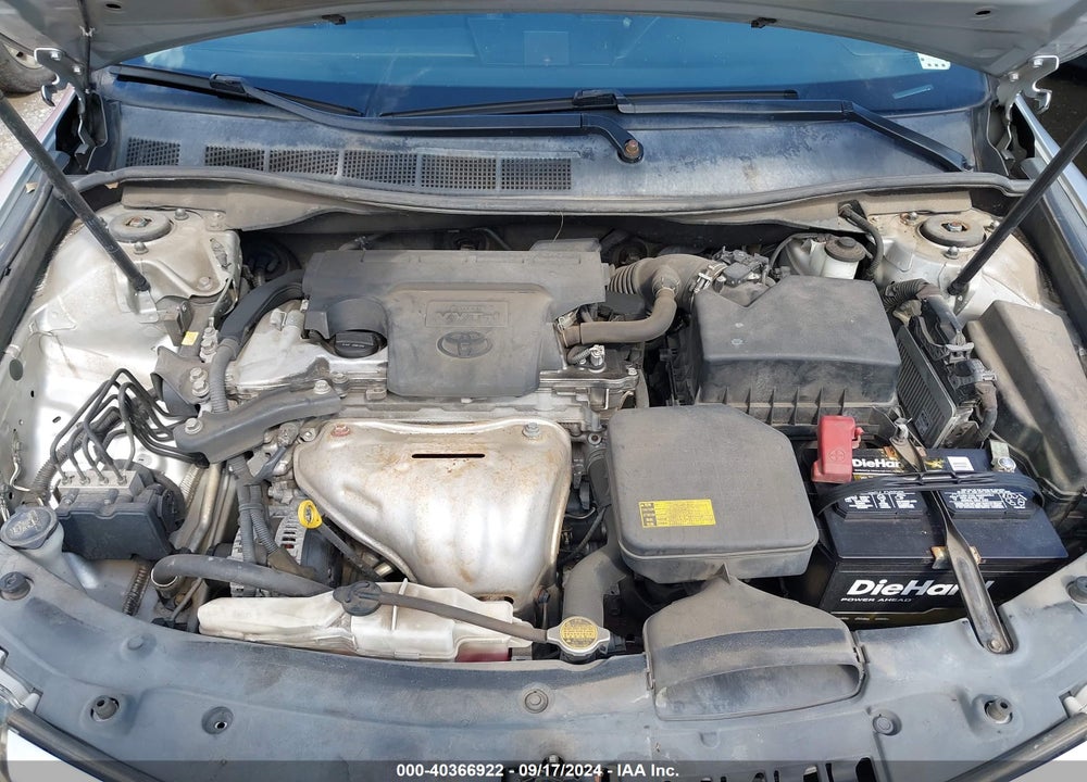 2012 TOYOTA CAMRY SE VIN: 4T1BF1FKXCU102260