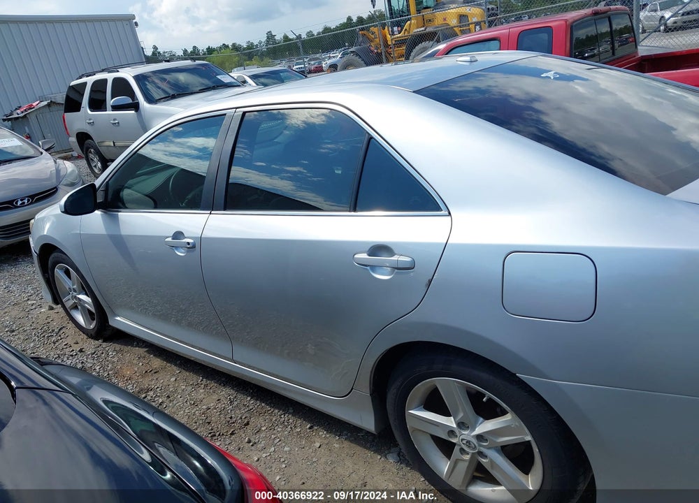 2012 TOYOTA CAMRY SE VIN: 4T1BF1FKXCU102260