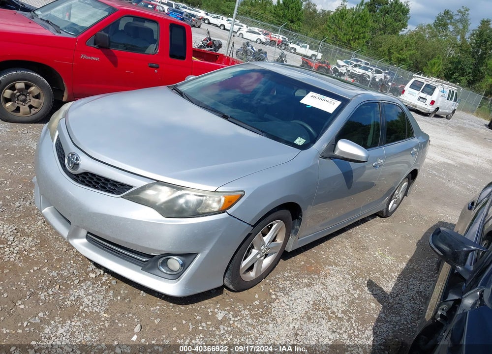 2012 TOYOTA CAMRY SE VIN: 4T1BF1FKXCU102260