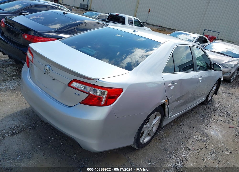 2012 TOYOTA CAMRY SE VIN: 4T1BF1FKXCU102260