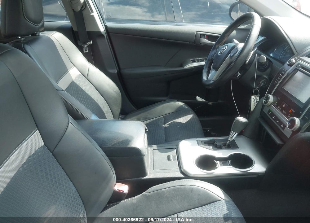 2012 TOYOTA CAMRY SE VIN: 4T1BF1FKXCU102260